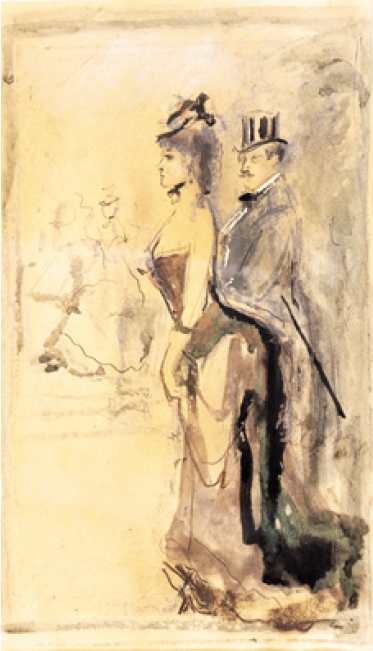 Galaabend von Konstantin Iwanowitsch Rudakow, 1925.