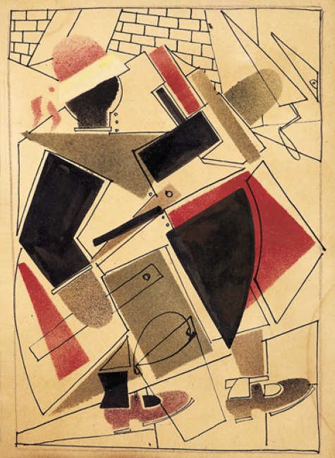 Geometer / Vermesser von Wladimir Wassiljewitsch Lebedew, 1925.