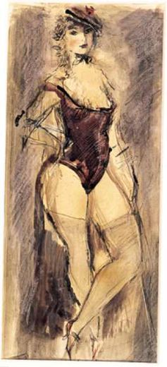 Ein selbstbewusstes Mädchen von Konstantin Iwanowitsch Rudakow, 1925.