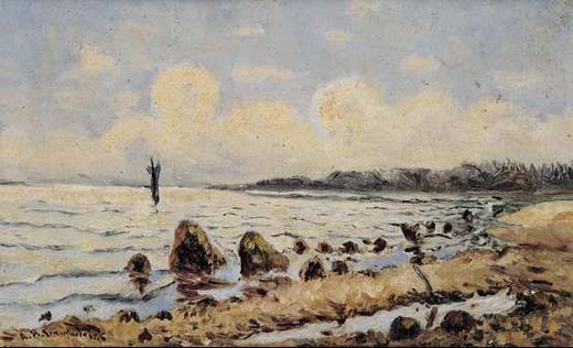 Finnischer Meerbusen von Arthur Yanovich Baumanis.