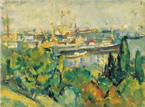 Hafen von Odessa von Iosif Michajlovic Gurvic.