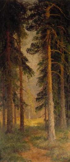 Lichtung im Wald von Iwan Iwanowitsch Schischkin, 1898.