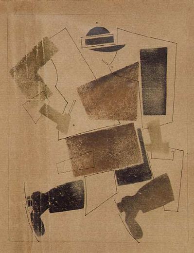 Tischler / Zimmermann von Wladimir Wassiljewitsch Lebedew, 1925.